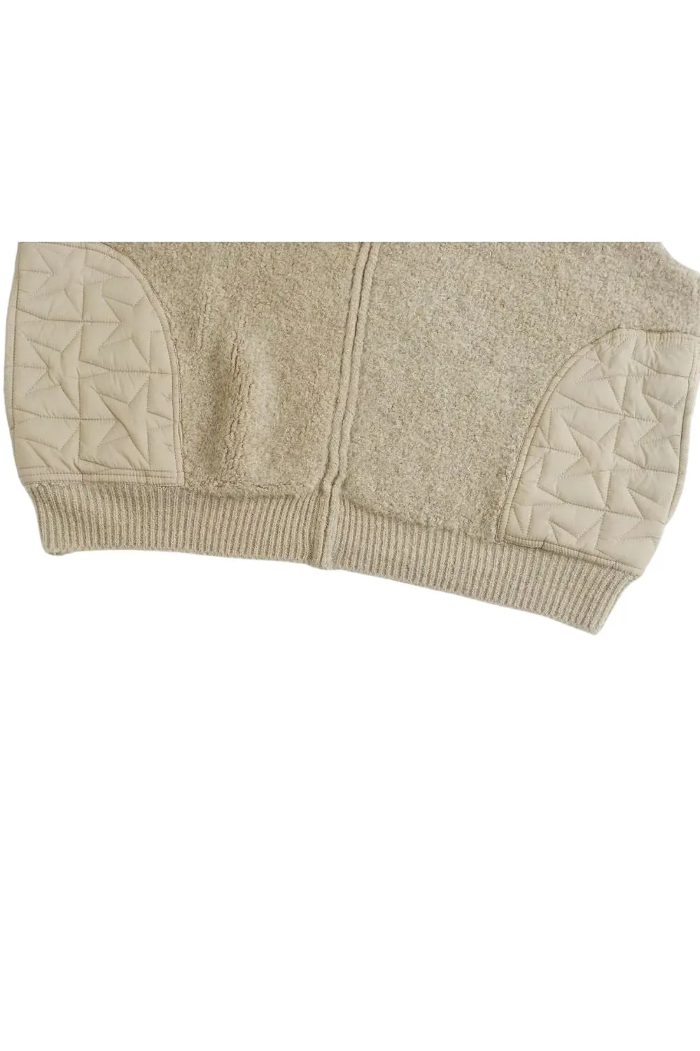 ‘ Dominic’ Knitted Hooded Zipper Vest with Pockets