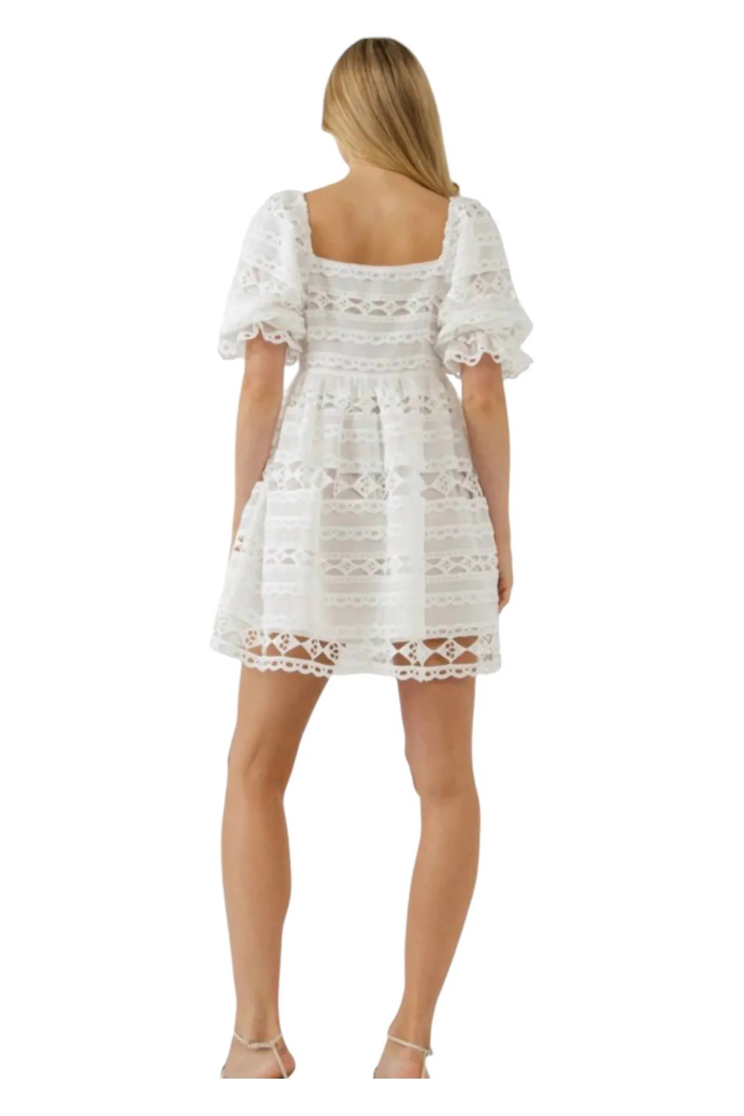 2.7 August Apparel - Puff Pastry Dress
