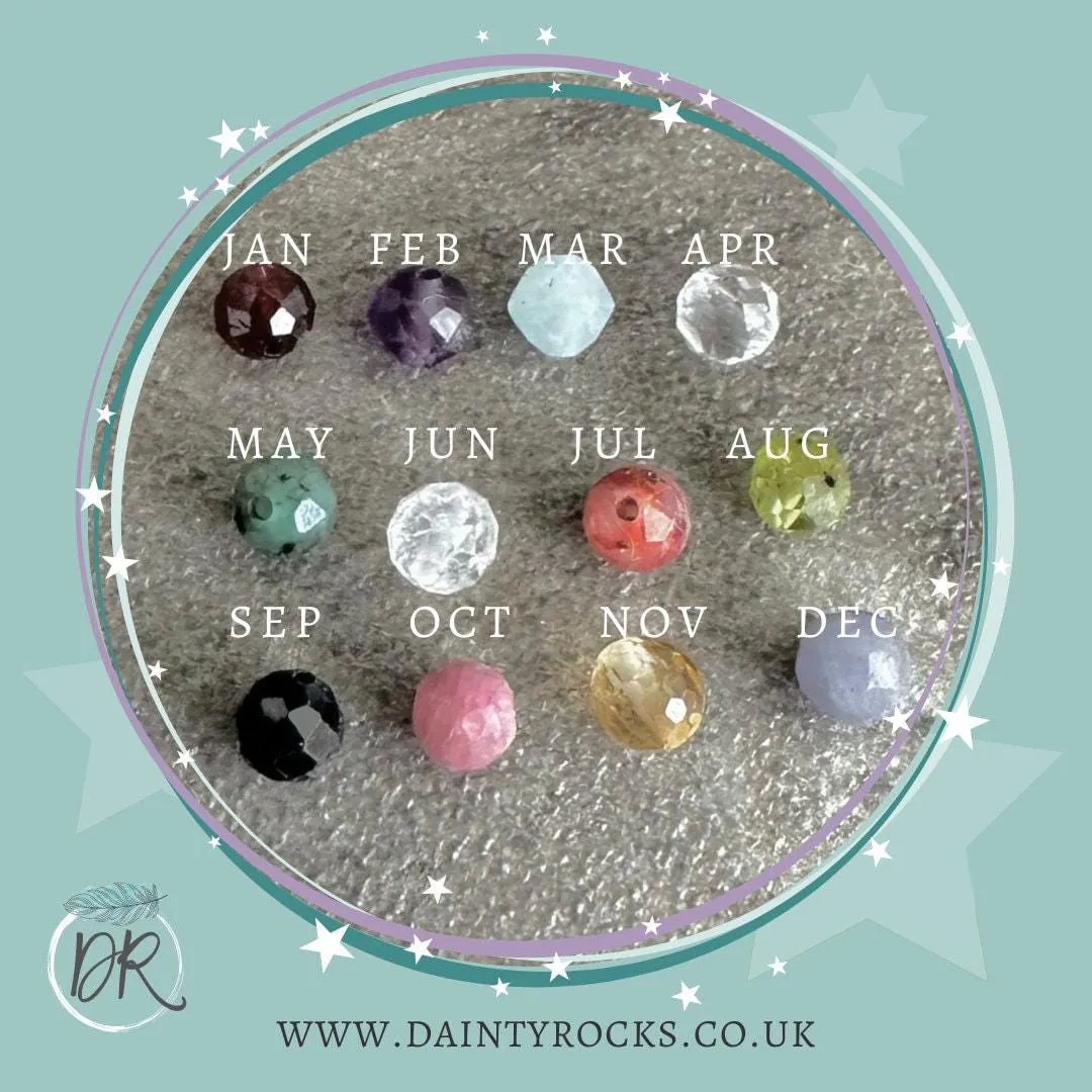 3 Bracelet Layering Set for Mothers, Family Birthstone Jewellery