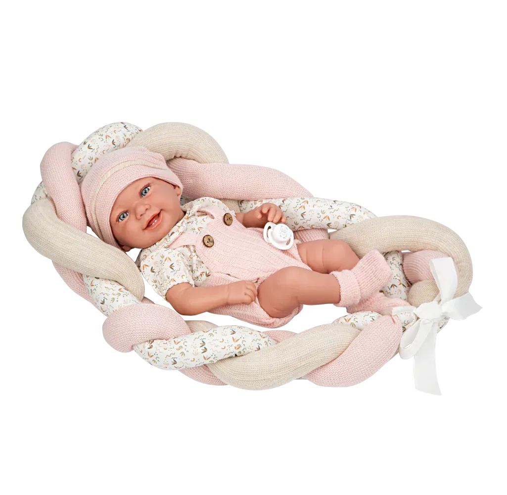 65373 Zoe Pink Elegance with Cushion