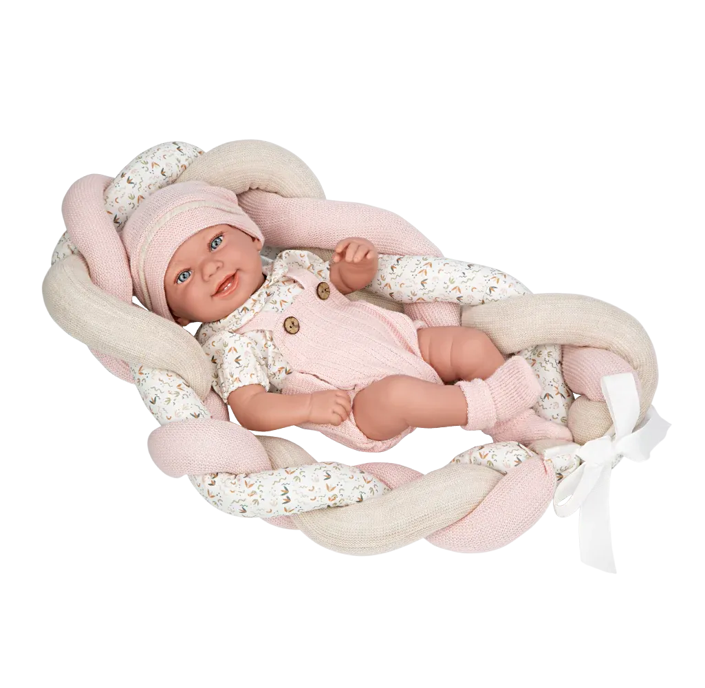65373 Zoe Pink Elegance with Cushion