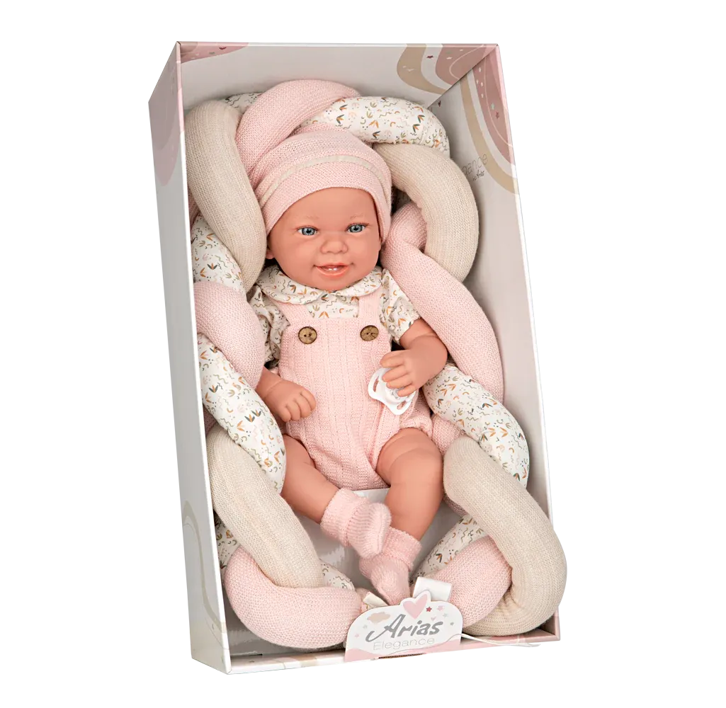 65373 Zoe Pink Elegance with Cushion