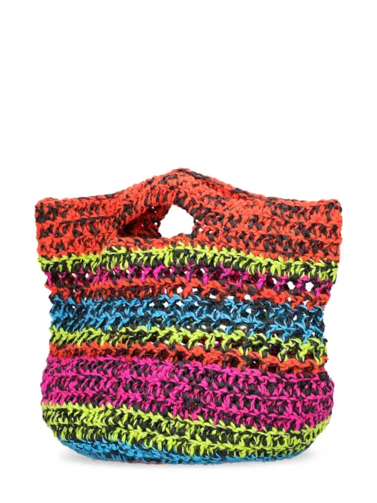 Agr   Crochet cotton blend tote bag 