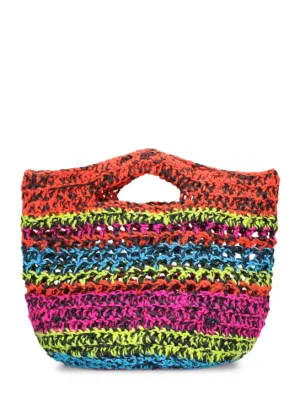 Agr   Crochet cotton blend tote bag 