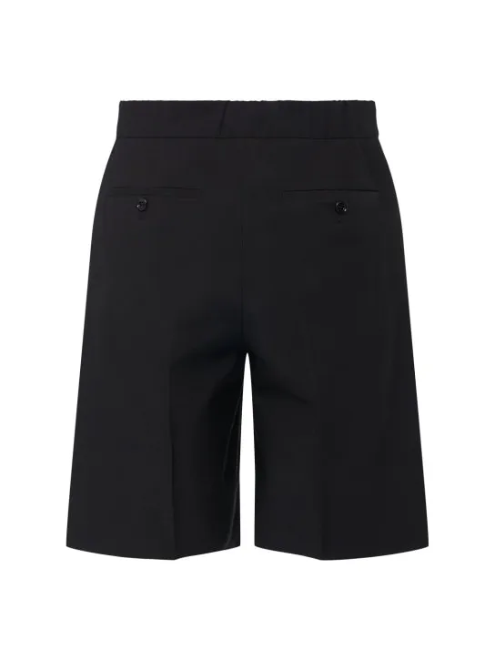 Alexander McQueen   Cotton &amp; mohair shorts 