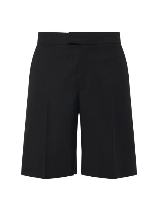 Alexander McQueen   Cotton &amp; mohair shorts 