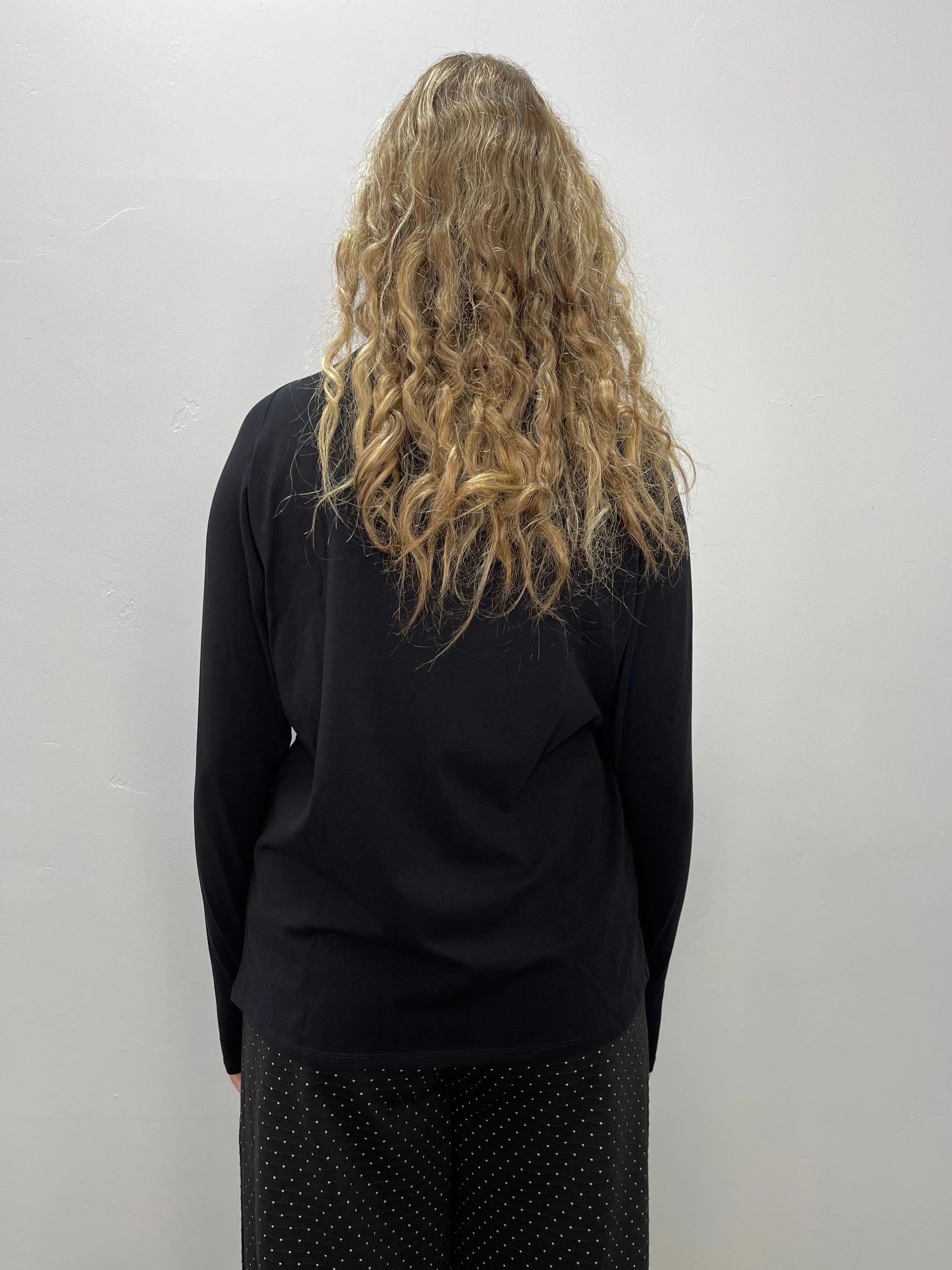 Black Long Sleeve Turtle Neck