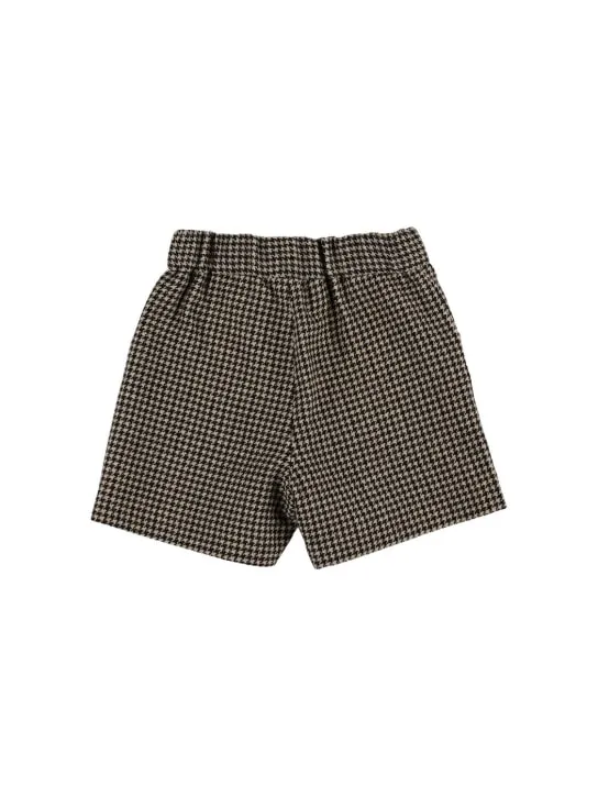 Bonpoint   Diplome wool blend shorts 