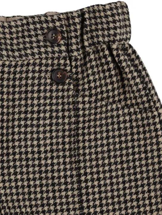 Bonpoint   Diplome wool blend shorts 