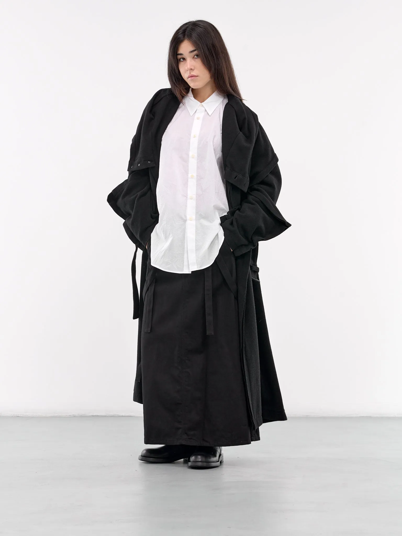 Box Coat (LO-C04-102-BLACK)