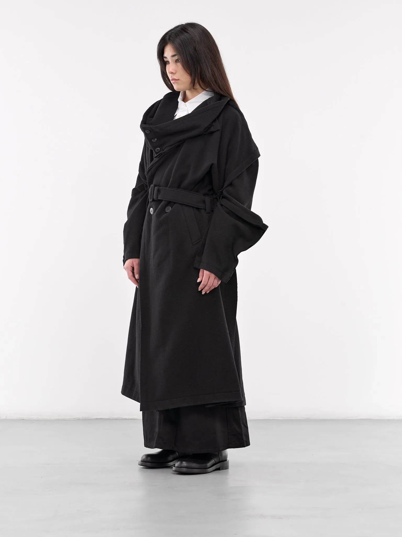 Box Coat (LO-C04-102-BLACK)