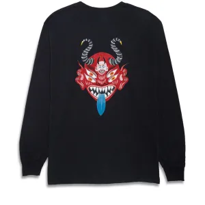 Chocolate Mask Long Sleeve T-Shirt - Black