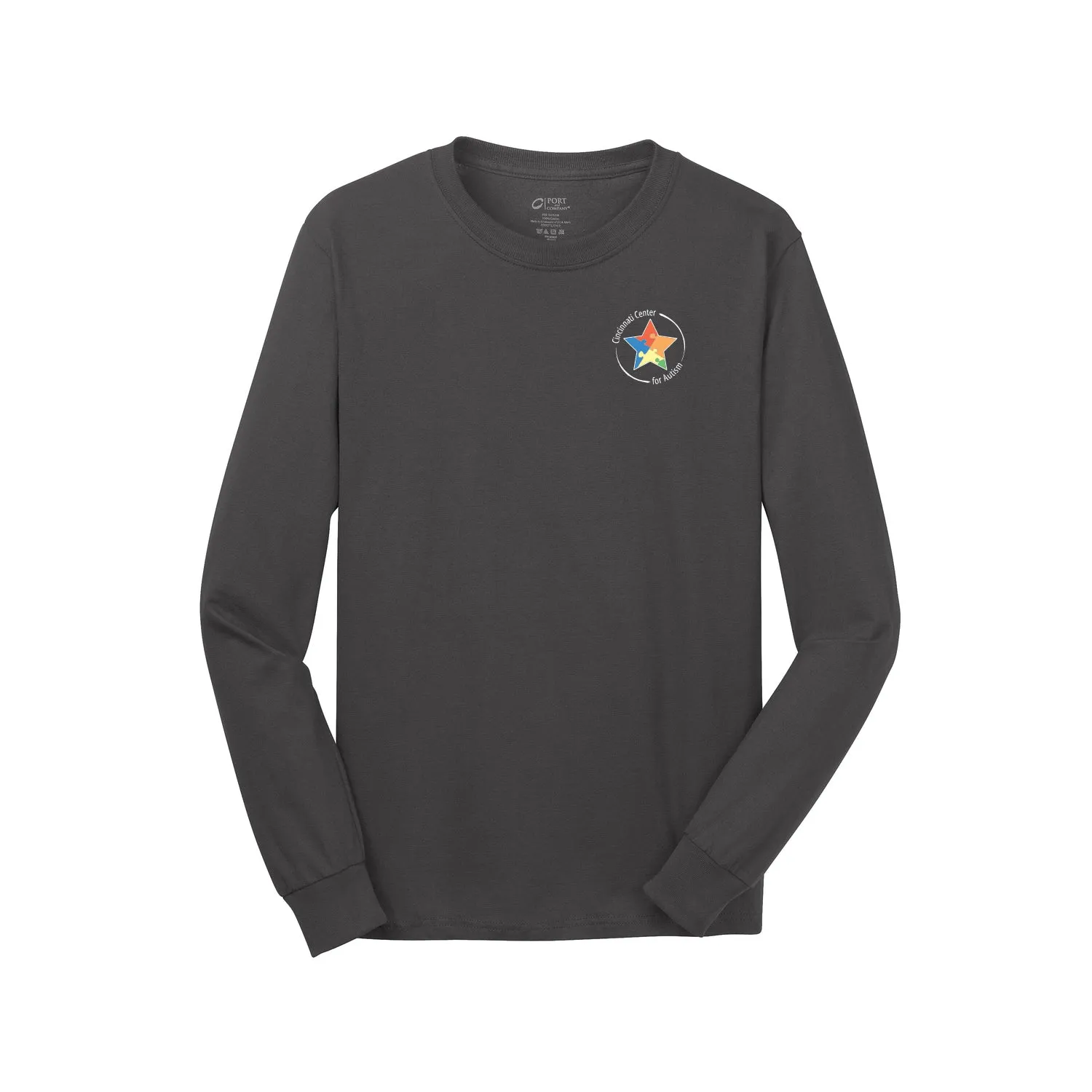 Cincinnati Center for Autism - Core Cotton LS Tee
