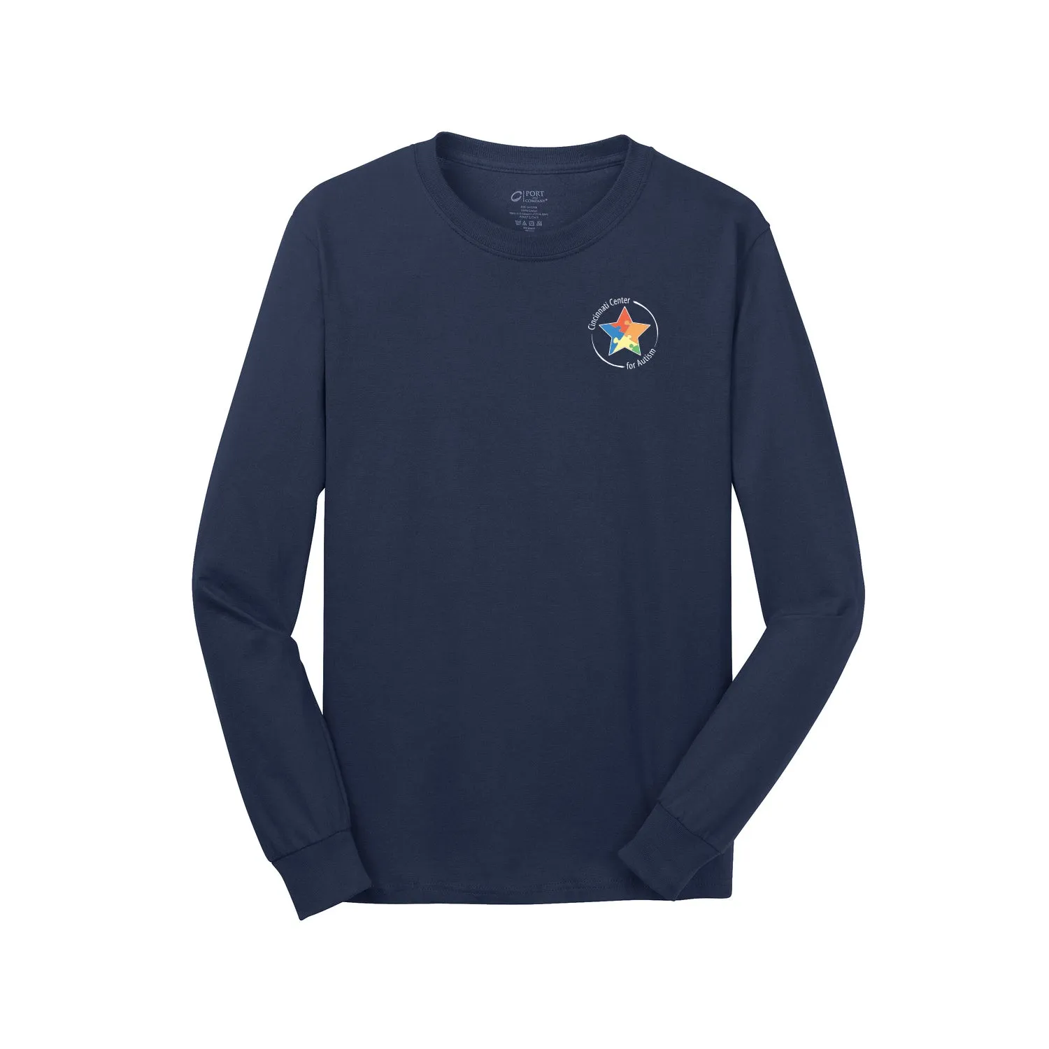 Cincinnati Center for Autism - Core Cotton LS Tee