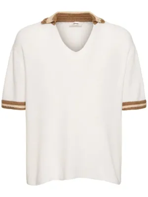 Commas   Crochet collar polo 