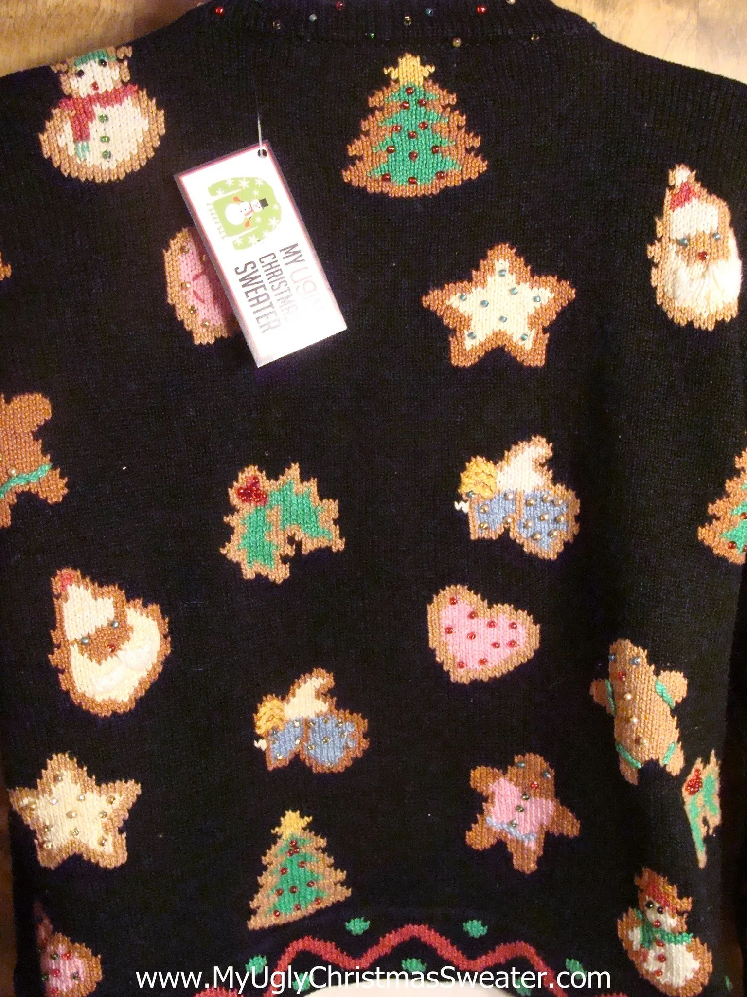 Cookies and Sweets Tacky Christmas Sweater