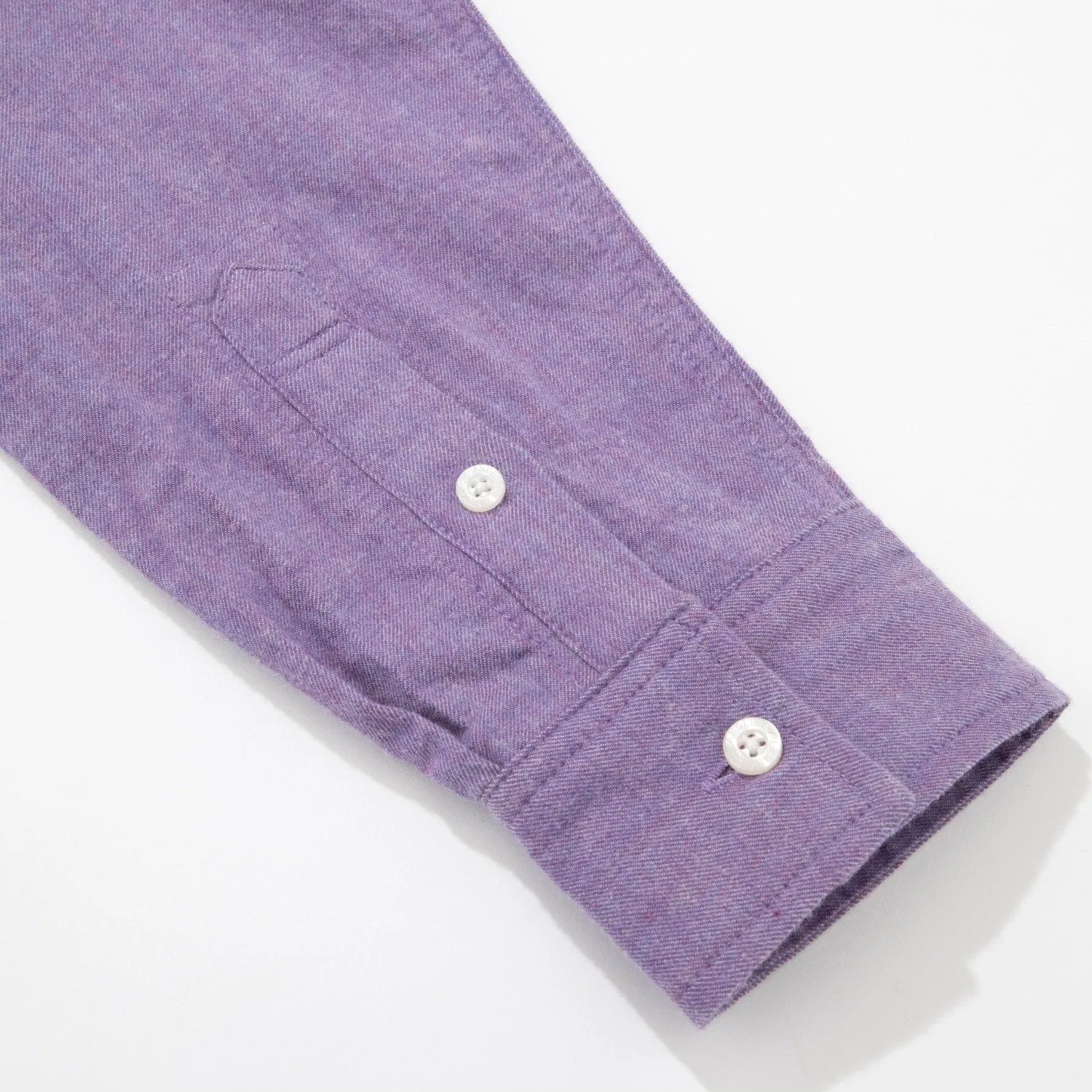COTTON WOOL LS SHIRT
