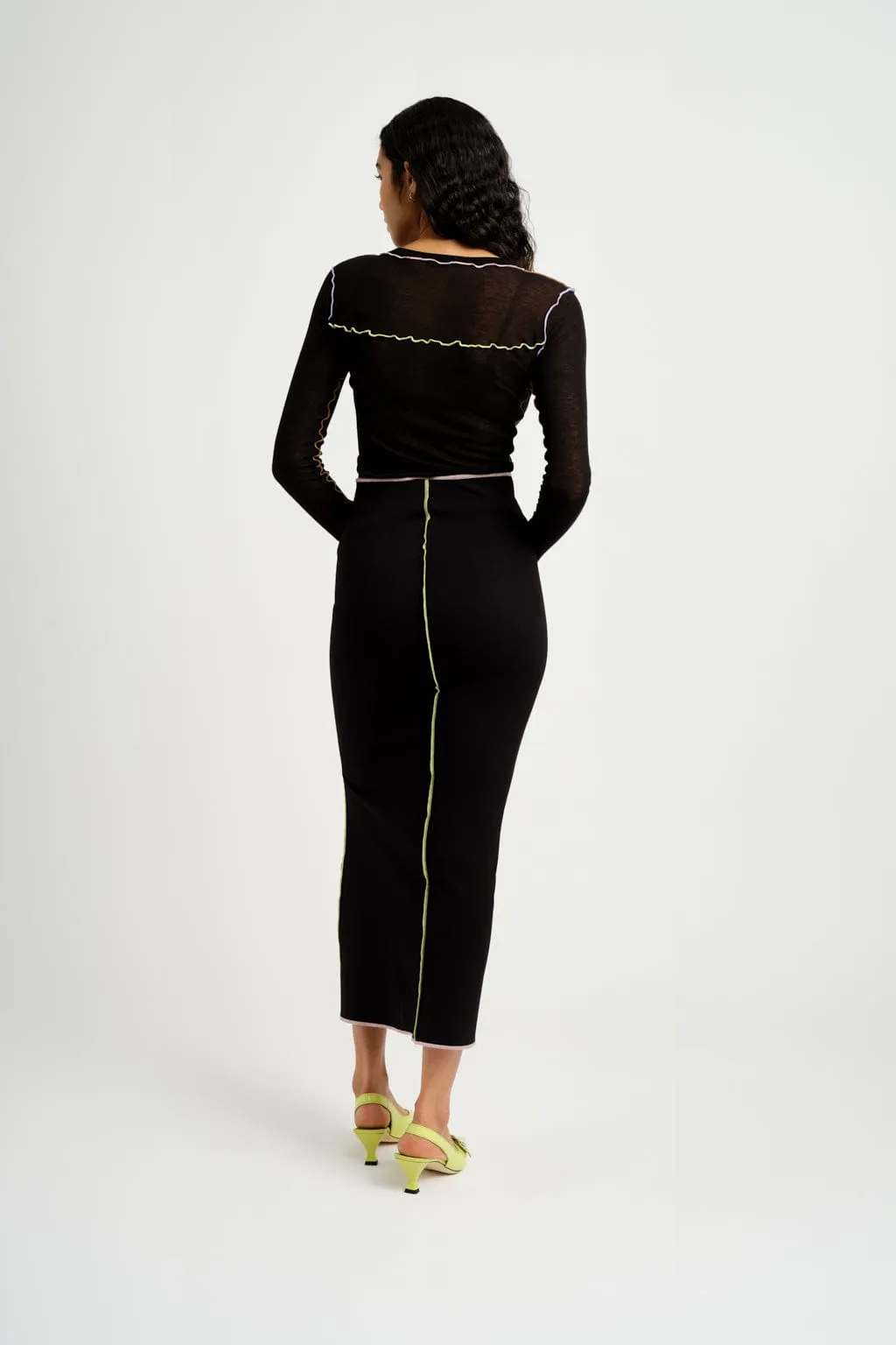 Delia Top Black
