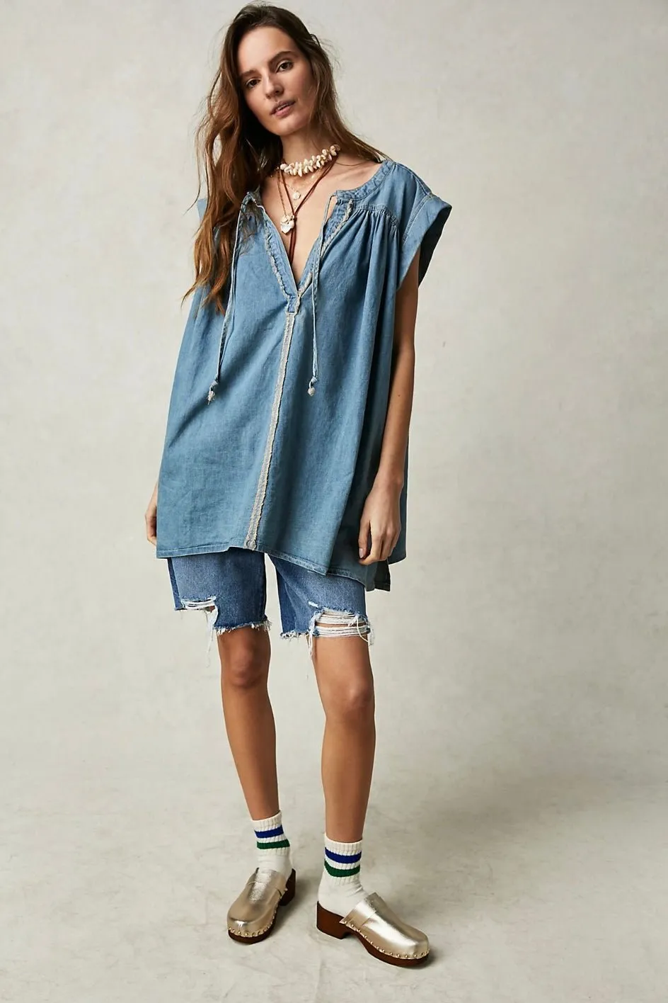 DENIM TUNIC LARISSA