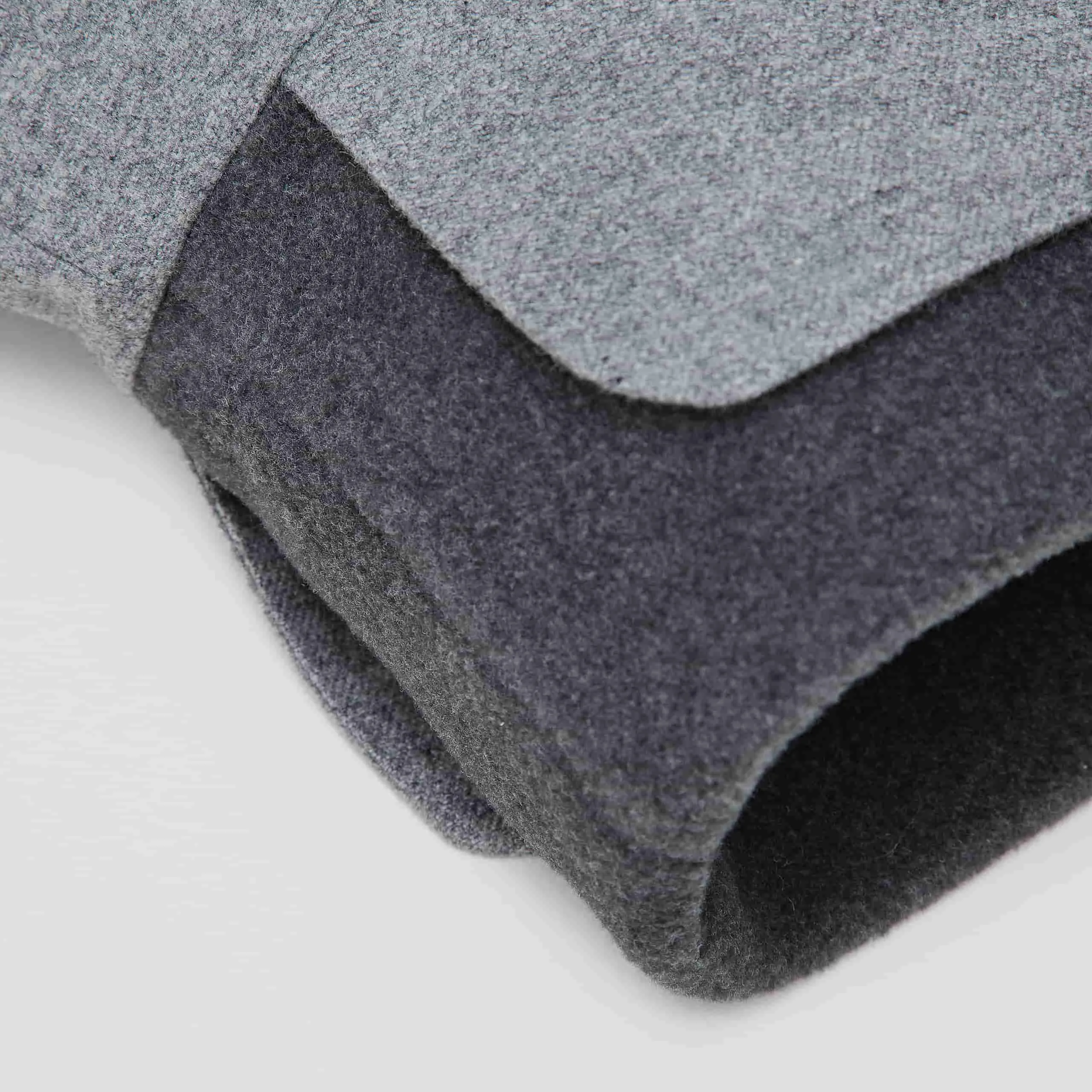 Dog Coat Brooklyn Flannel Grey