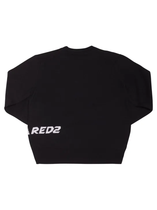 Dsquared2   Wool blend crewneck sweater 