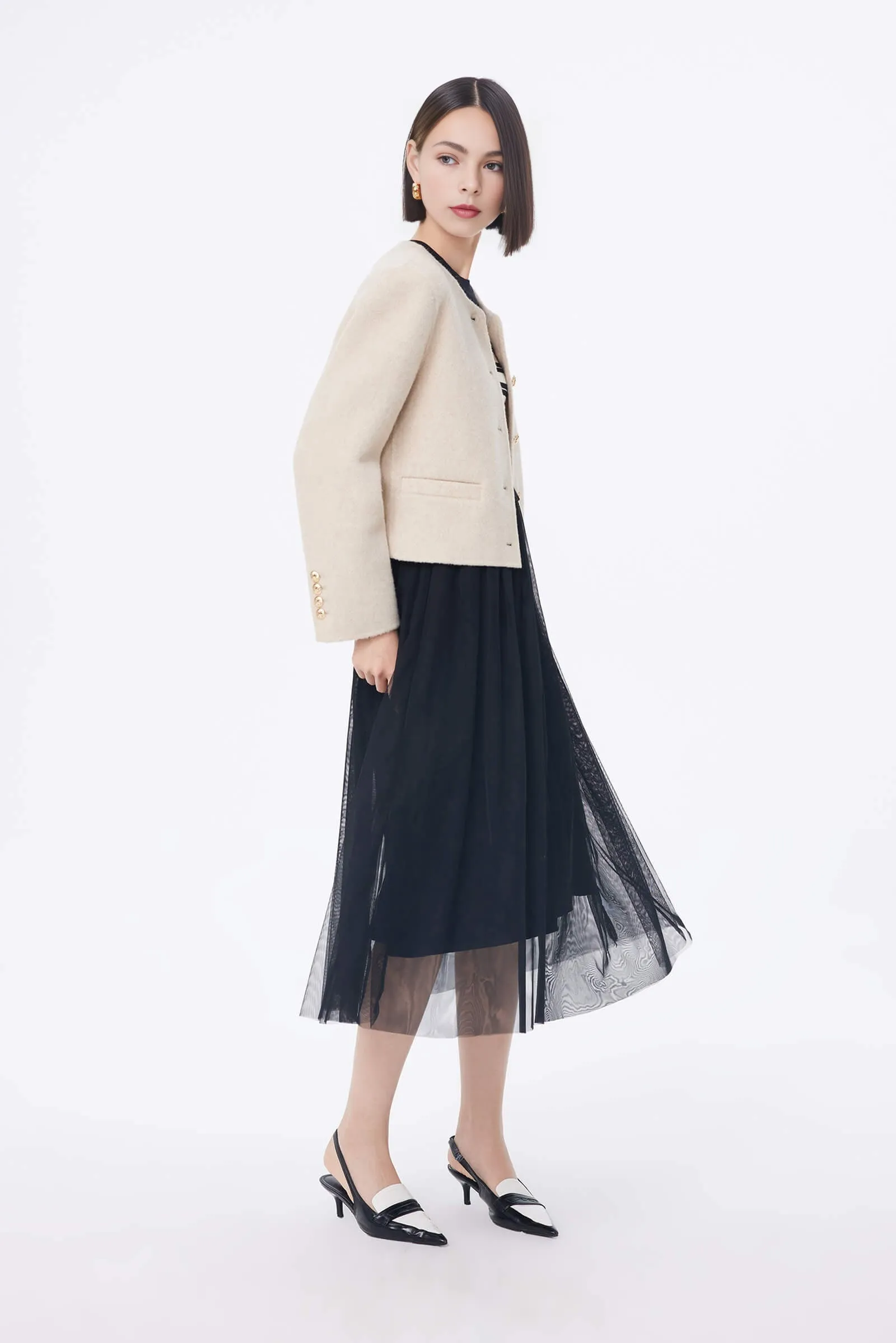 Elegant Woolen Jacket
