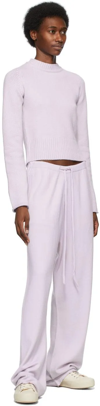 extreme cashmere Purple NÂ°152 Cherie Sweater