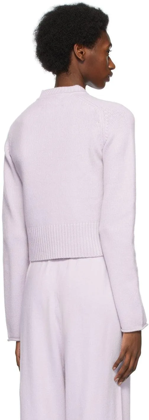 extreme cashmere Purple NÂ°152 Cherie Sweater