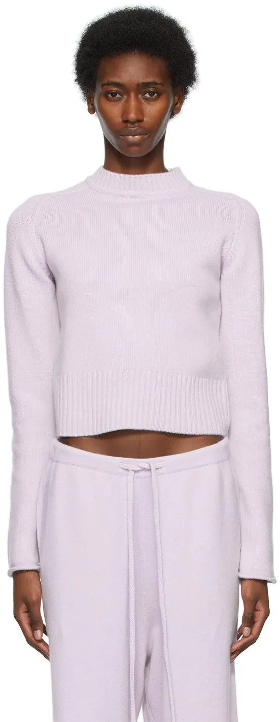 extreme cashmere Purple NÂ°152 Cherie Sweater