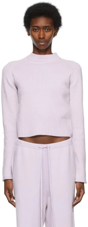 extreme cashmere Purple NÂ°152 Cherie Sweater