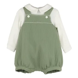 Forest Green Romper