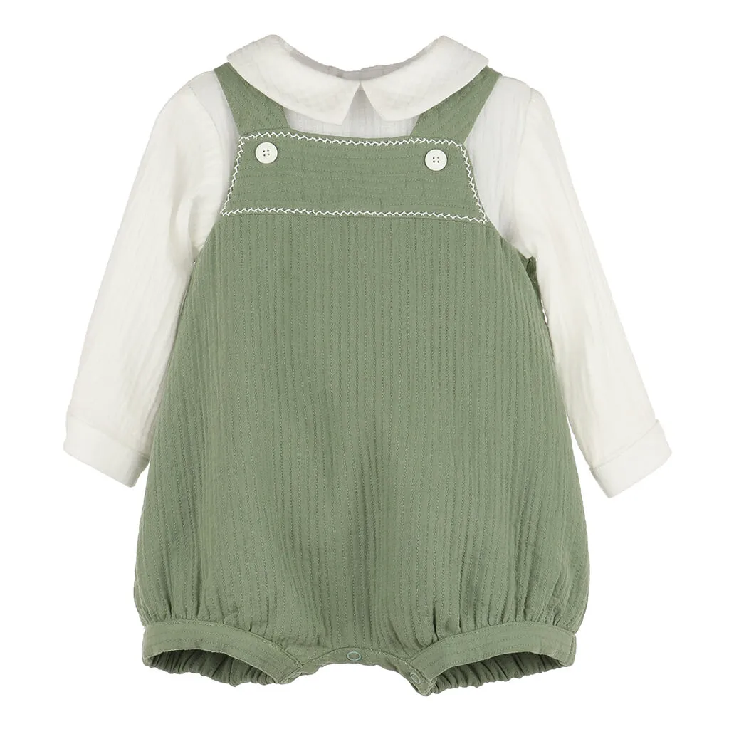 Forest Green Romper
