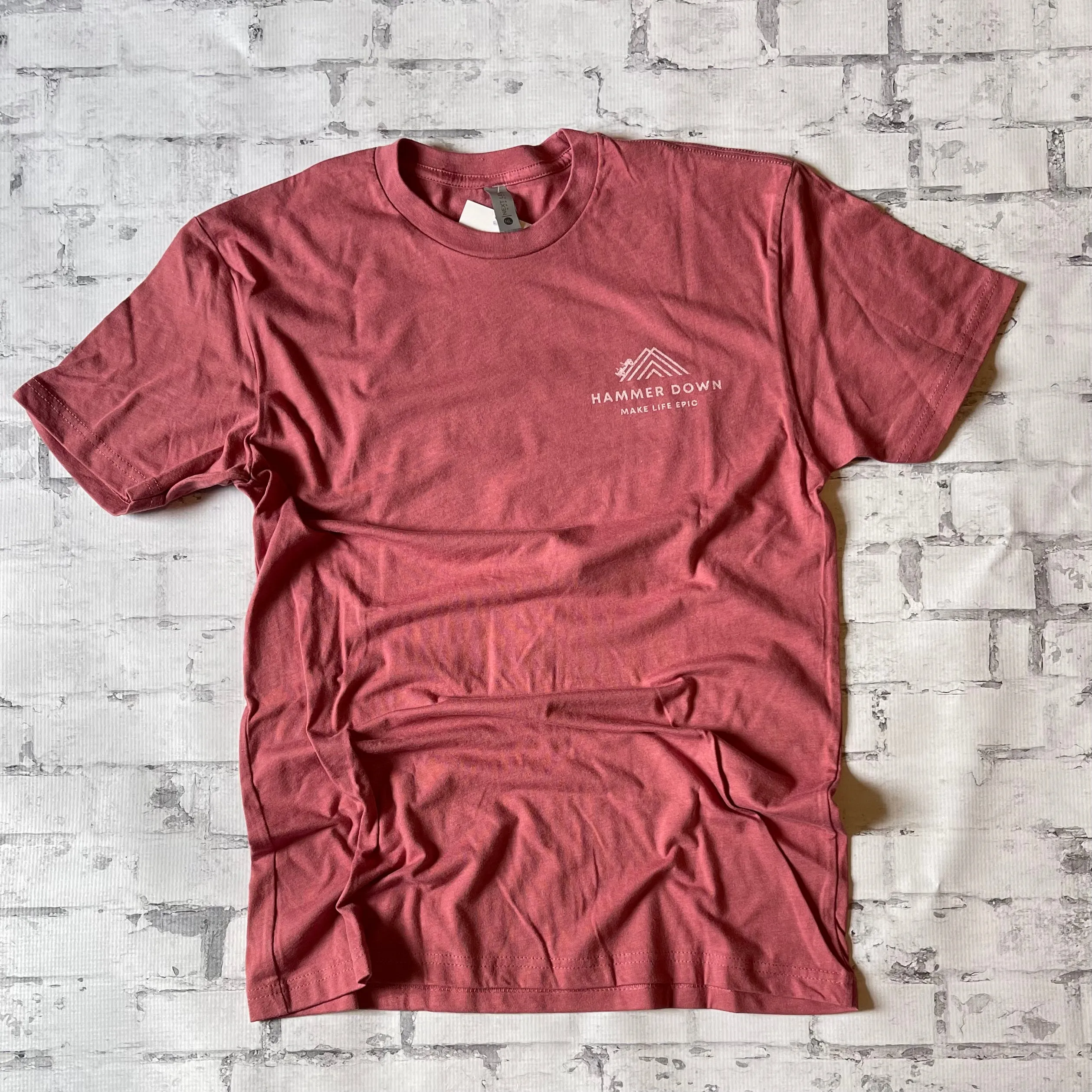 Hammer Down "Jeep Mountain" Short Sleeve T-shirt - Mauve