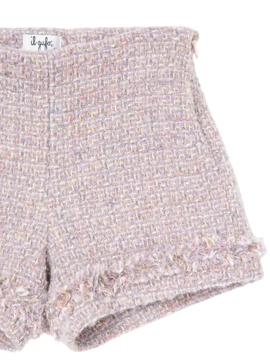 Il Gufo   Wool blend shorts 