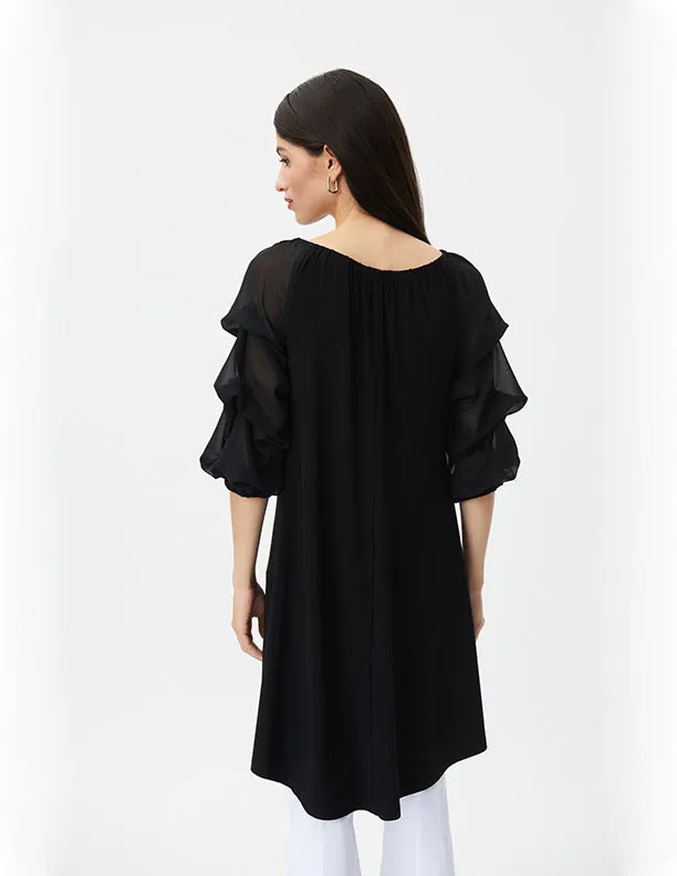 Joseph Ribkoff High-Low On-Off Shoulder Tunic
