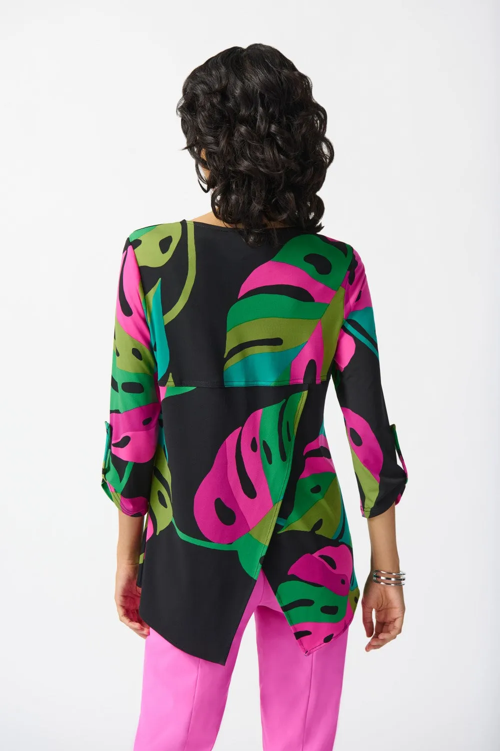 Joseph Ribkoff Tunic 242232 Black/Multi