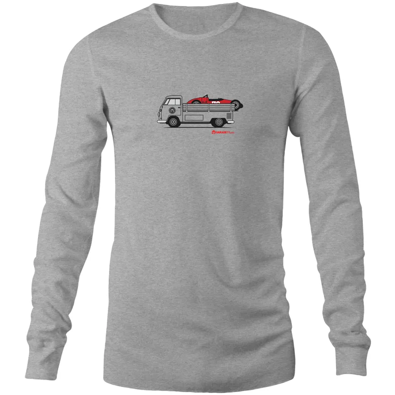 Kombi Ute Side Racer - Mens Long Sleeve T-Shirt