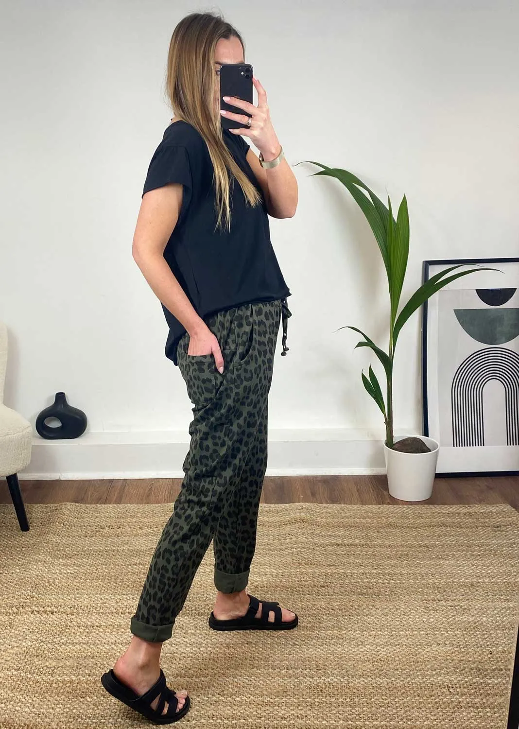 Lola Leopard Joggers