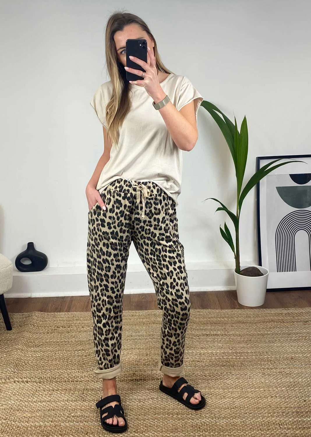 Lola Leopard Joggers