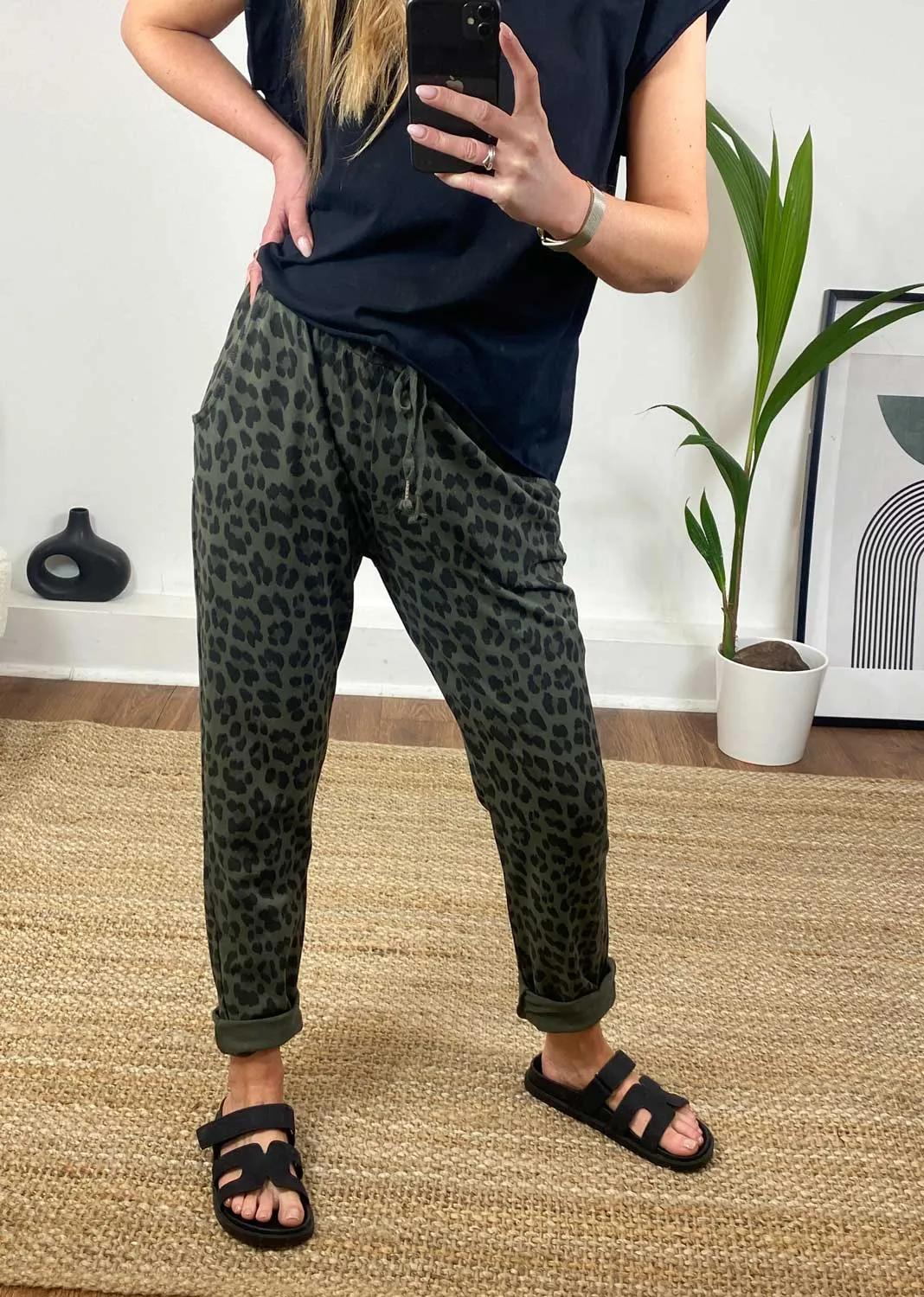 Lola Leopard Joggers