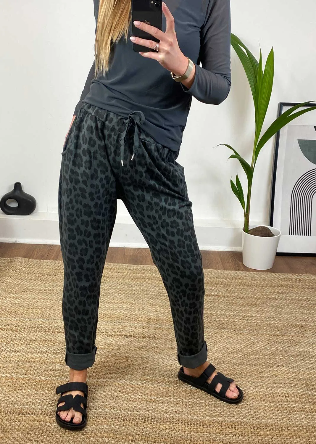 Lola Leopard Joggers