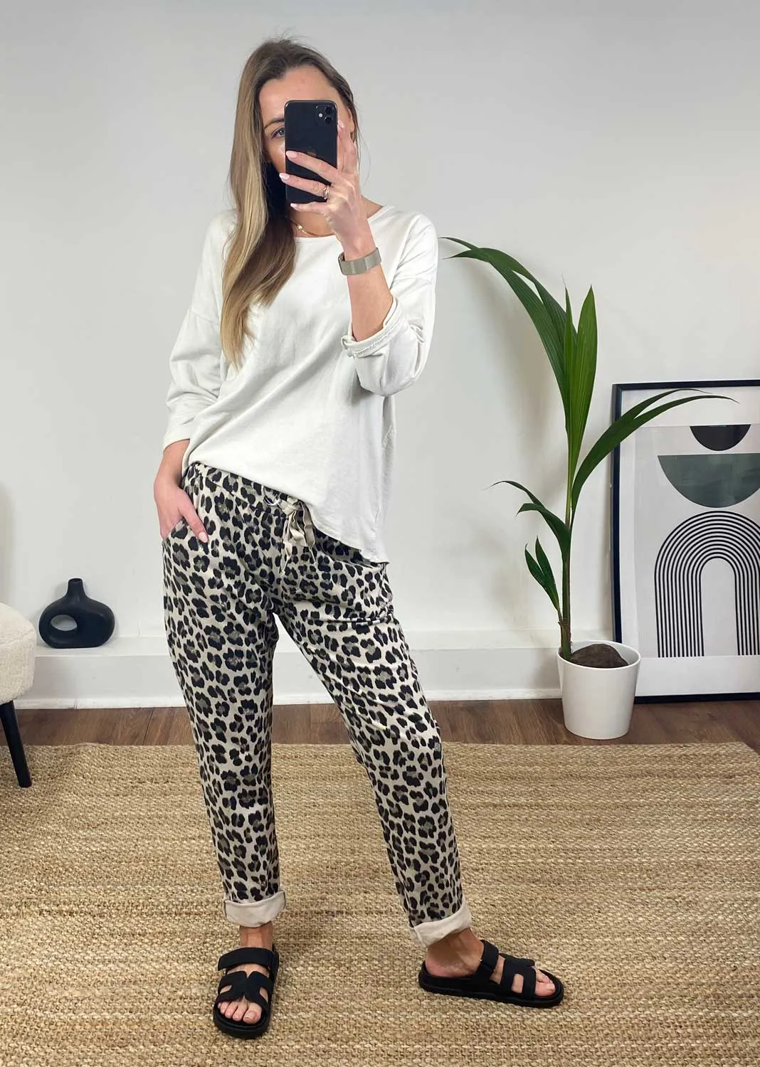 Lola Leopard Joggers