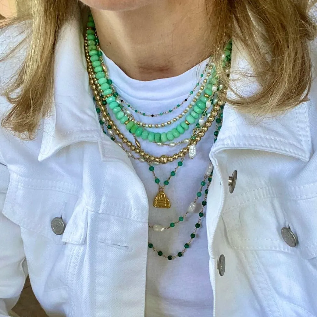 Long Freshwater Pearl Necklace