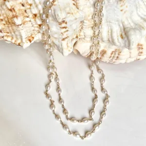 Long Freshwater Pearl Necklace
