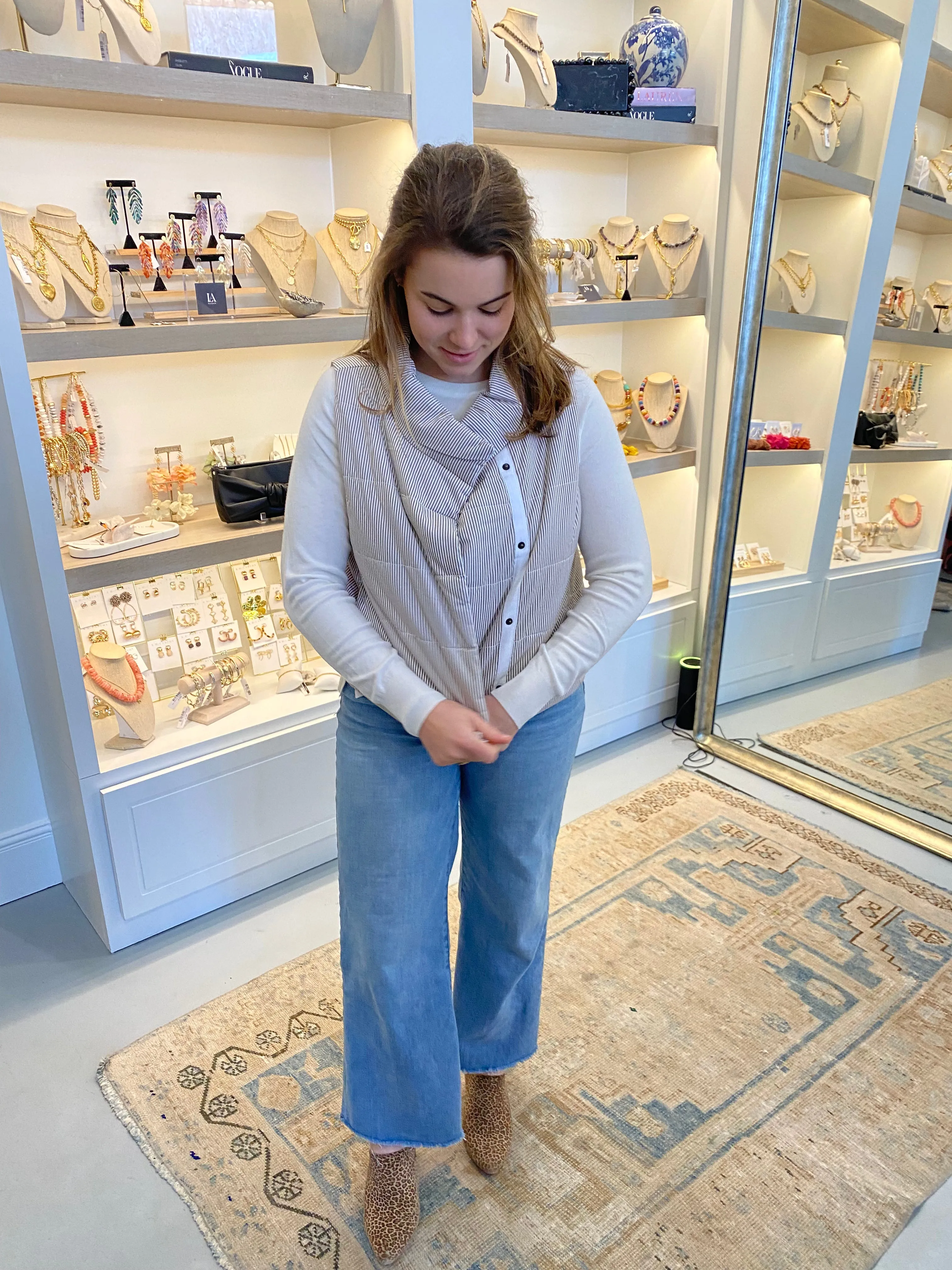 Lorraine Sweater | Ecru