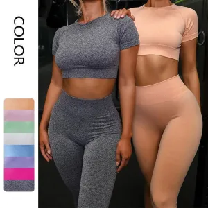 LovelyRLovely Women Seamless Yoga Sport Leggings Set