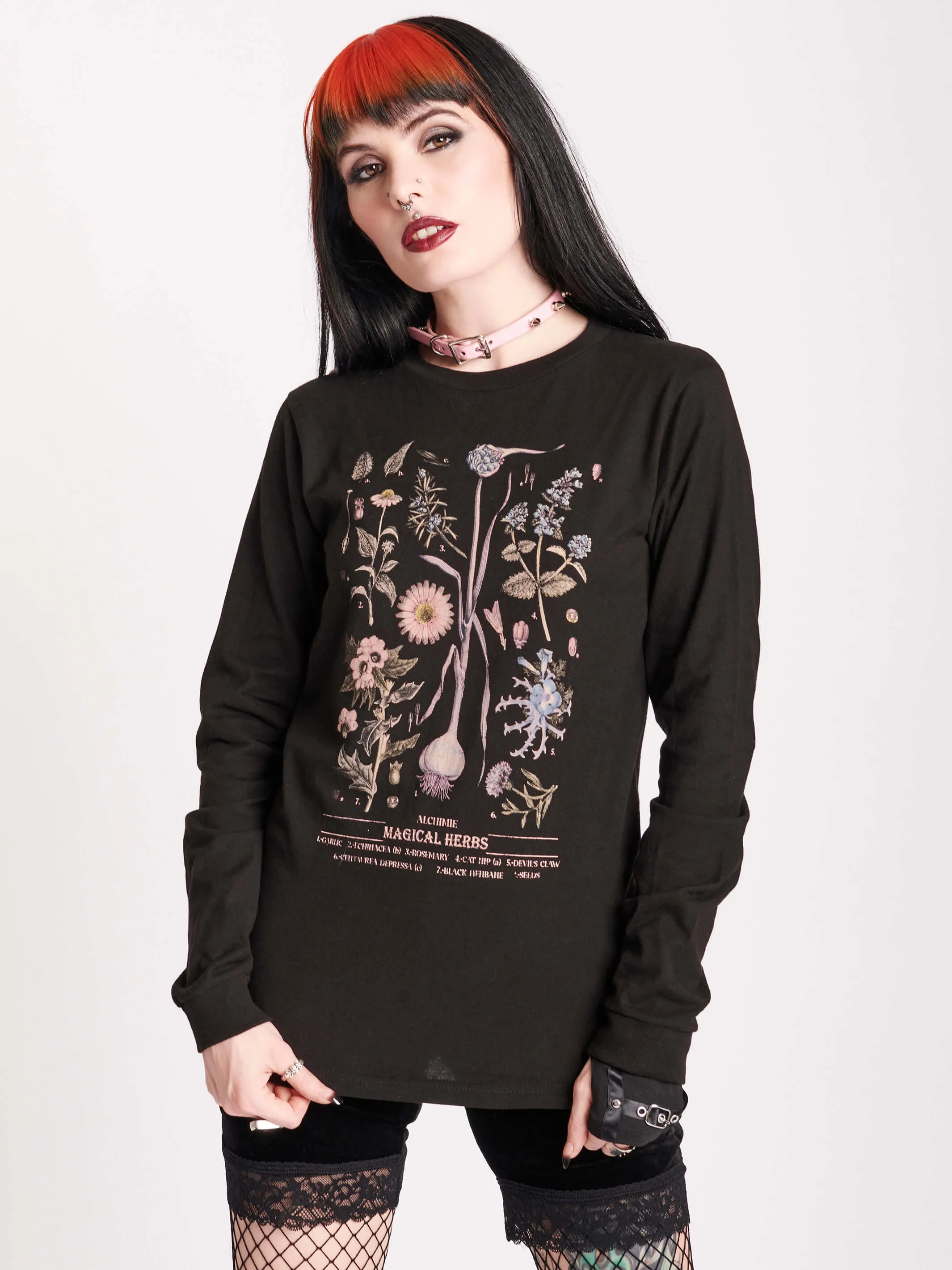 Magical Herbs Long Sleeve Top