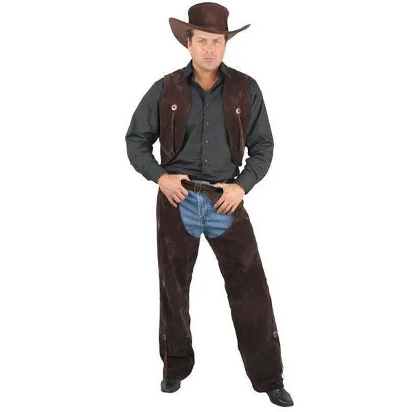 Men's Cowboy Chaps and Vest