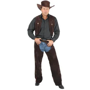 Men's Cowboy Chaps and Vest