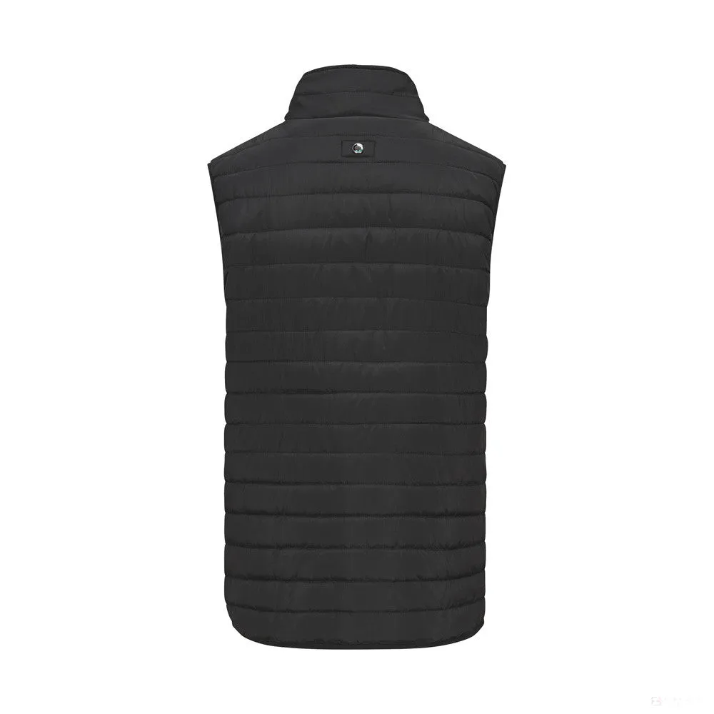 Mercedes Vest, Padded Lightweight, Black, 2022